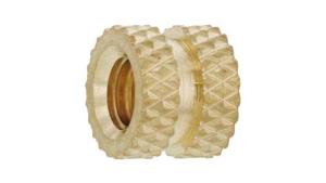 ステンレス SUS303 成型時インサートXZE (溝入両面タイプ)(東海物産)